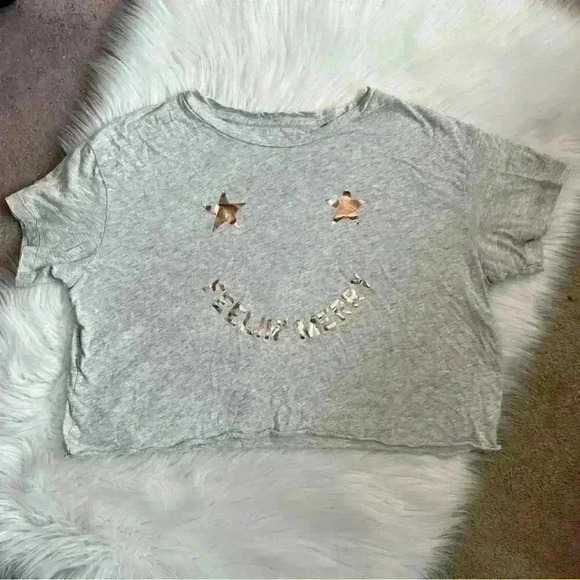 Victoria’s Secret PINK Christmas Feelin’ Merry Crop Top - Picture 2 of 5